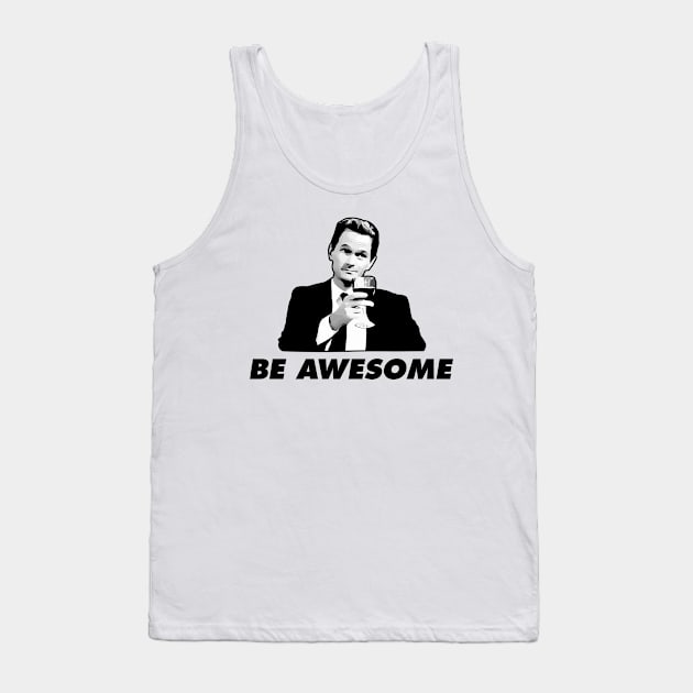 Barney Stinson Be Awesome How I Met Your Mother Tank Top by KrateMilk